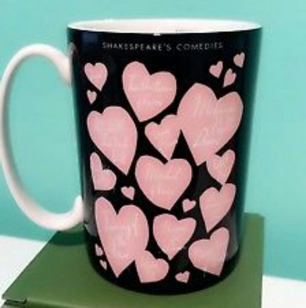 New Kate Spade Shakespeare's Comedy Mug